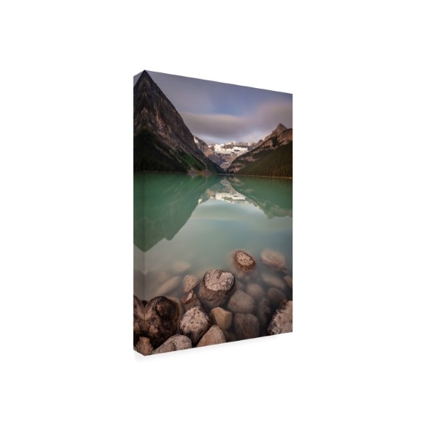 Pierre Leclerc 'Louise Lake' Canvas Art,16x24